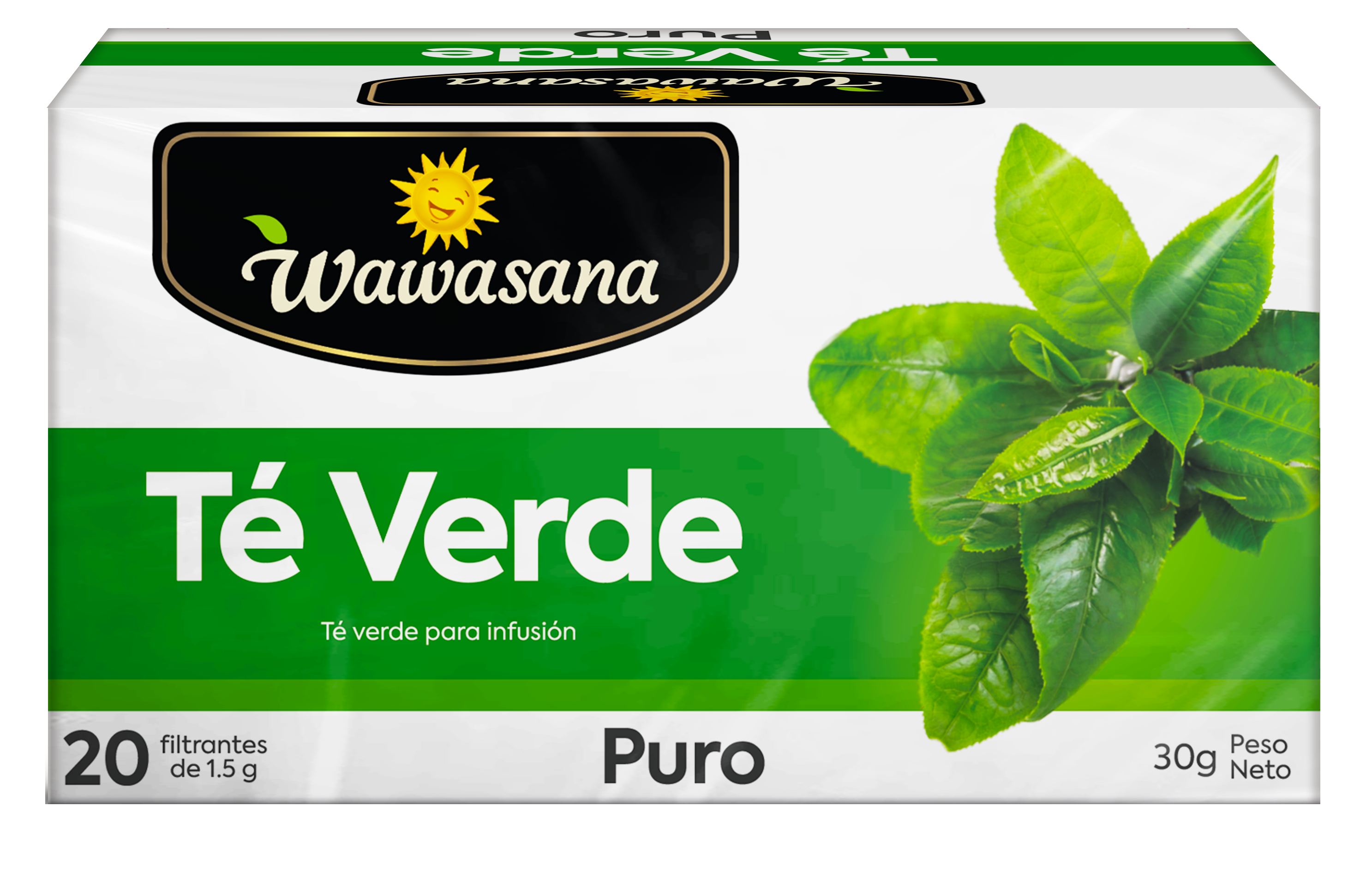 Wawasana Té Verde 20 Filtrantes