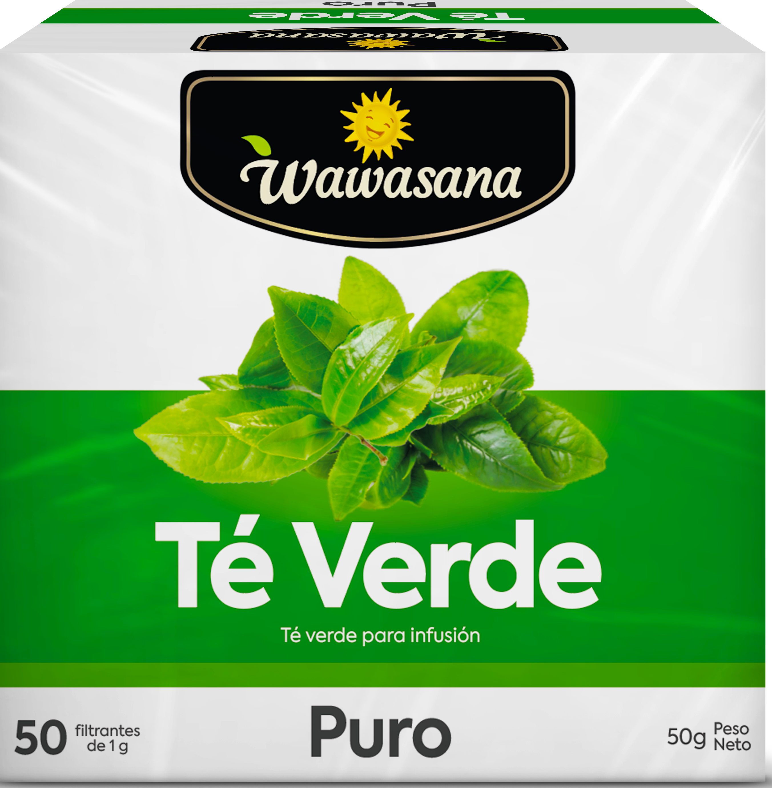 Wawasana Té Verde 50 Filtrantes
