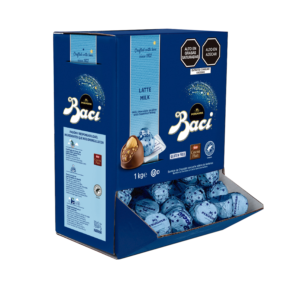 Bombón de Chocolate con Leche Baci Dispensador
